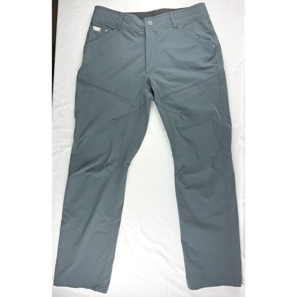 Kuhl Born In The Mountains Patent Pending Air Hiking Pants Mens 34x32 Blue - Picture 2 of 11
